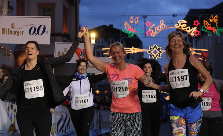 Gesa live erleben beim Silvesterlauf Trier